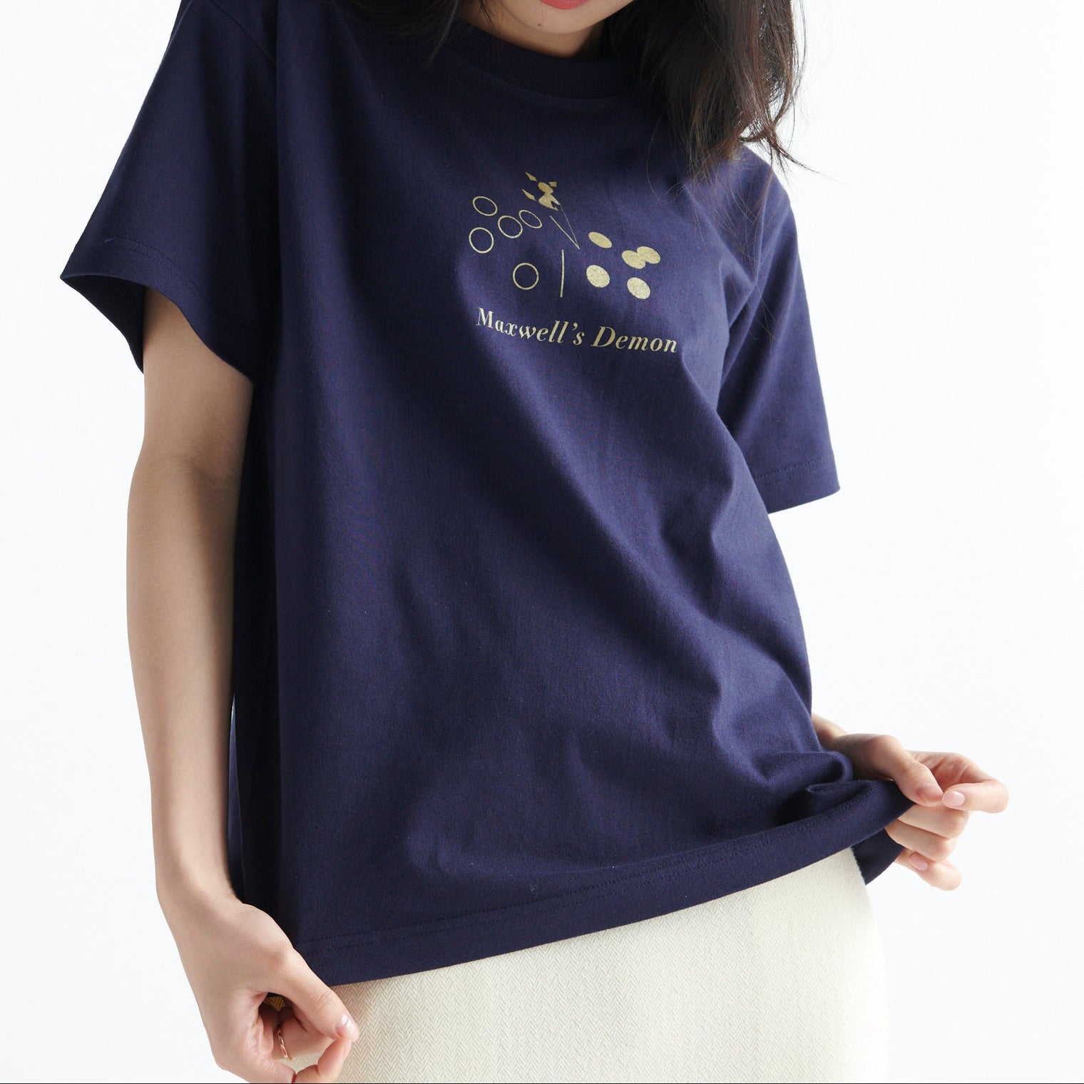 "マクスウェルの悪魔" Tシャツ
