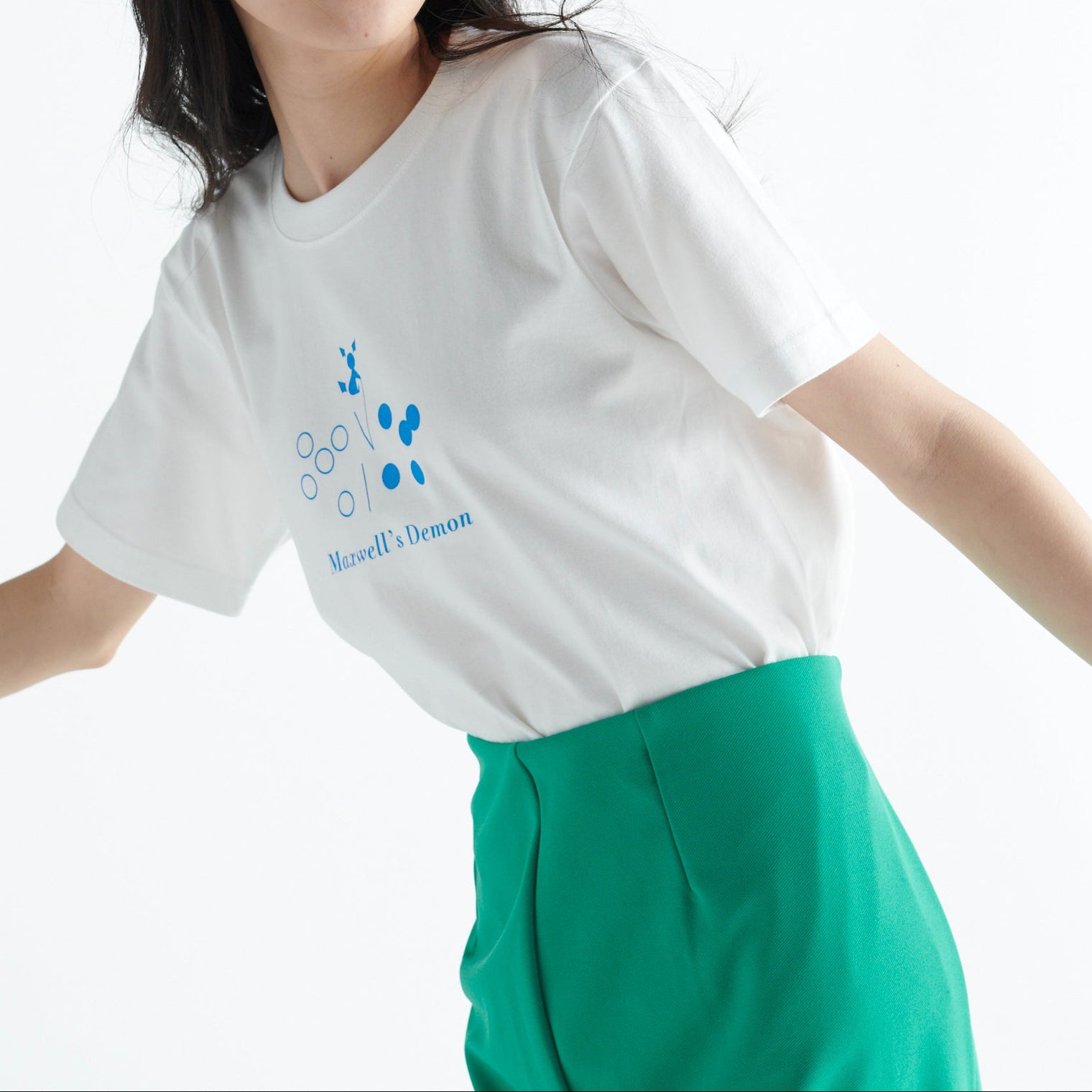 "マクスウェルの悪魔" Tシャツ
