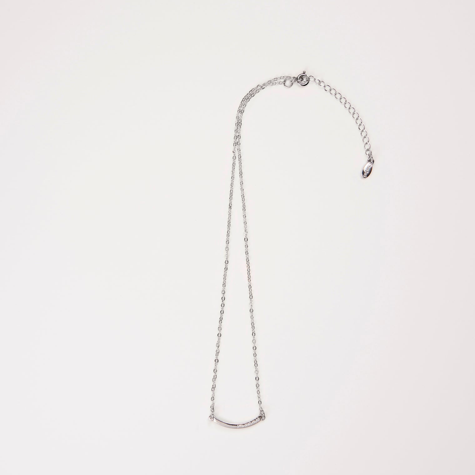 "Catenary" ネックレス シルバー 数学 カテナリー曲線 数式 - QurioStore QurioS