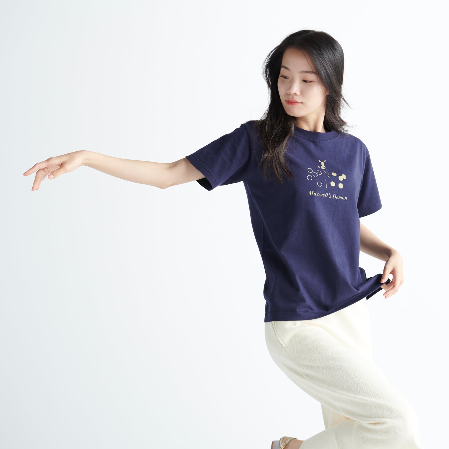 "マクスウェルの悪魔" Tシャツ