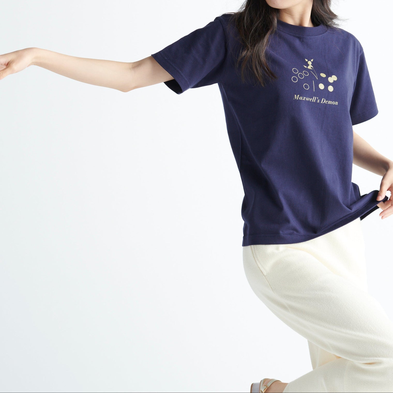 "マクスウェルの悪魔" Tシャツ