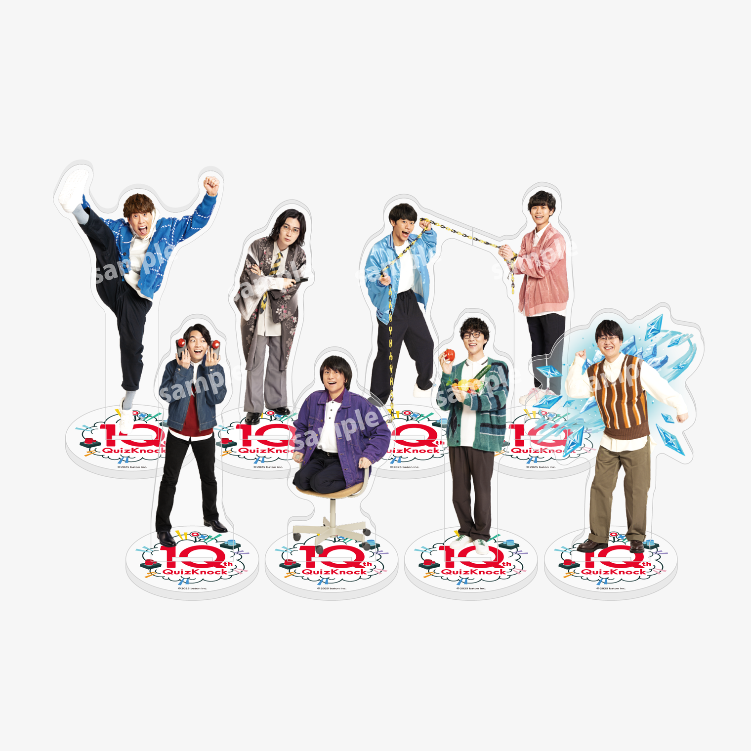 QuizKnock10周年 すごろくコマ 〜QKあるある〜 レッド 芸術・エンターテイメント アクリルスタンド クイズノック アクスタ - QurioStore QuizKnock