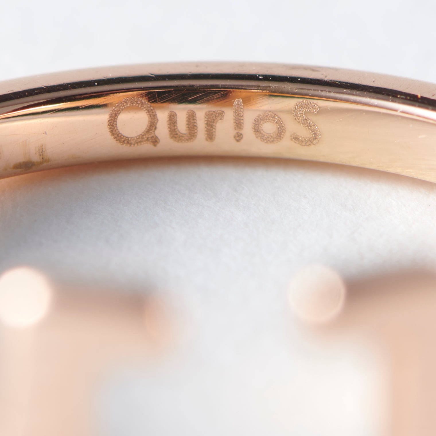 "Polymer" リング ピンクゴールド 化学 ポリマー 構造 記号 指輪 フリーサイズ - QurioStore QurioS