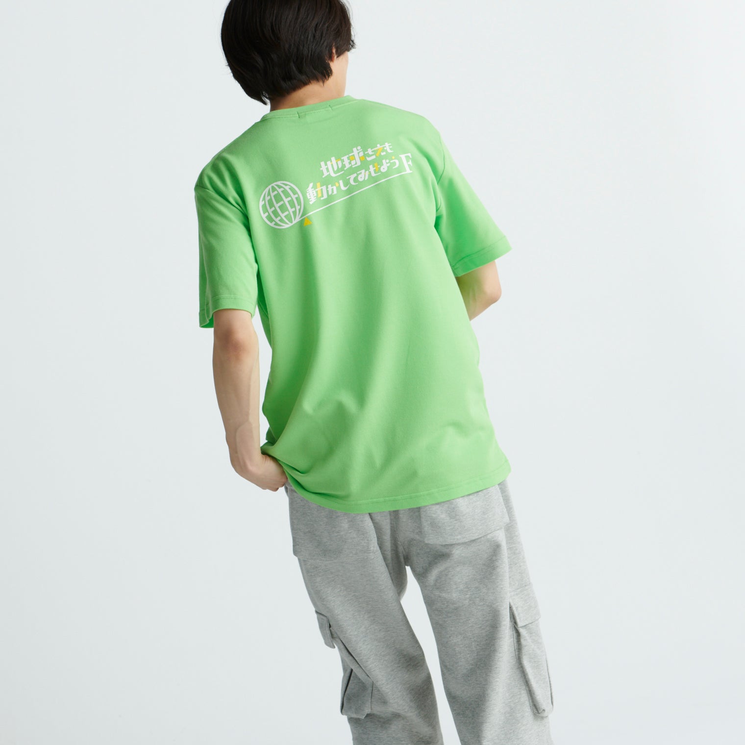 "支点をよこせ!" ドライ素材Tシャツ