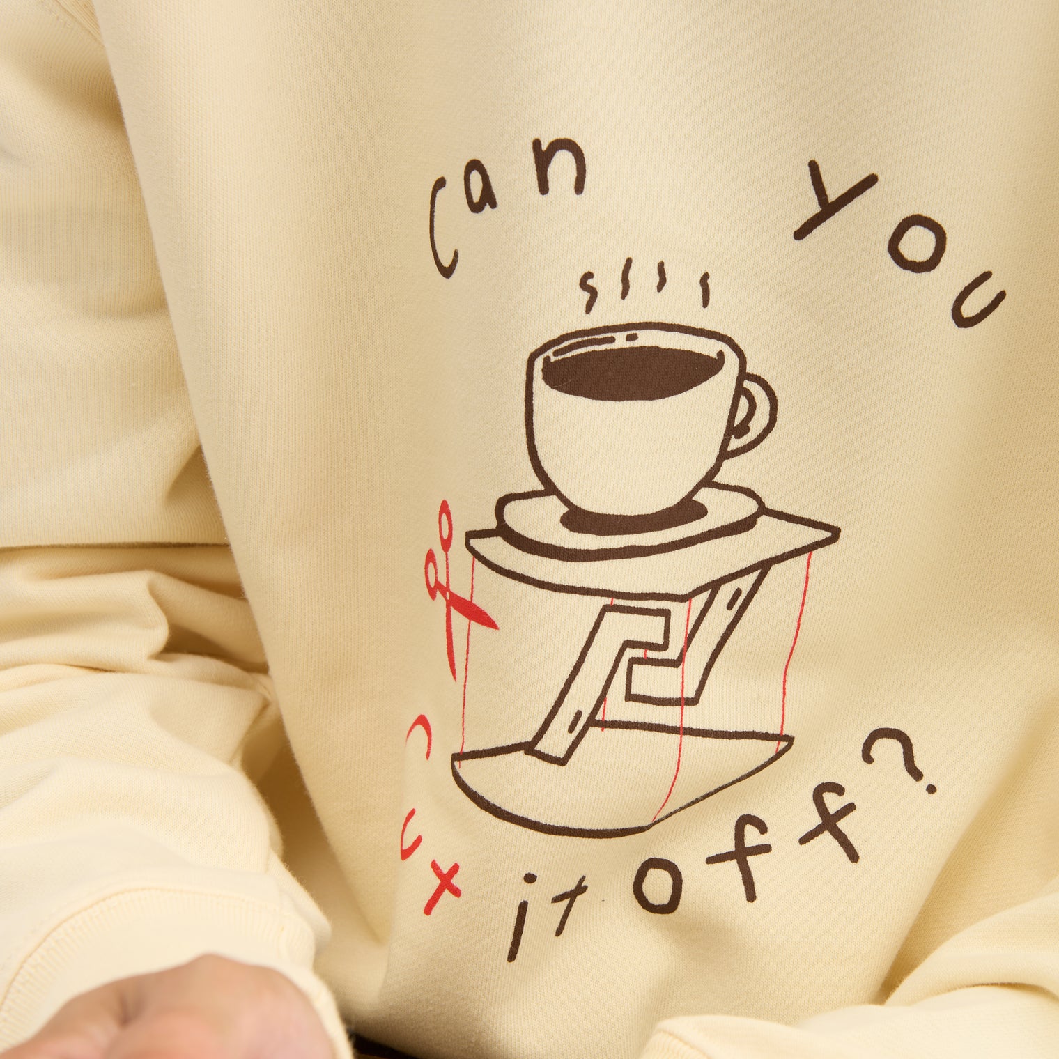 "テンセグリティ" スウェット バーガンディ アイボリー ネイビー 物理 力学 構造 トレーナー コーヒーカップ レディース メンズ 人気 おしゃれ かわいい おすすめ 秋 冬 - QurioStore QurioS