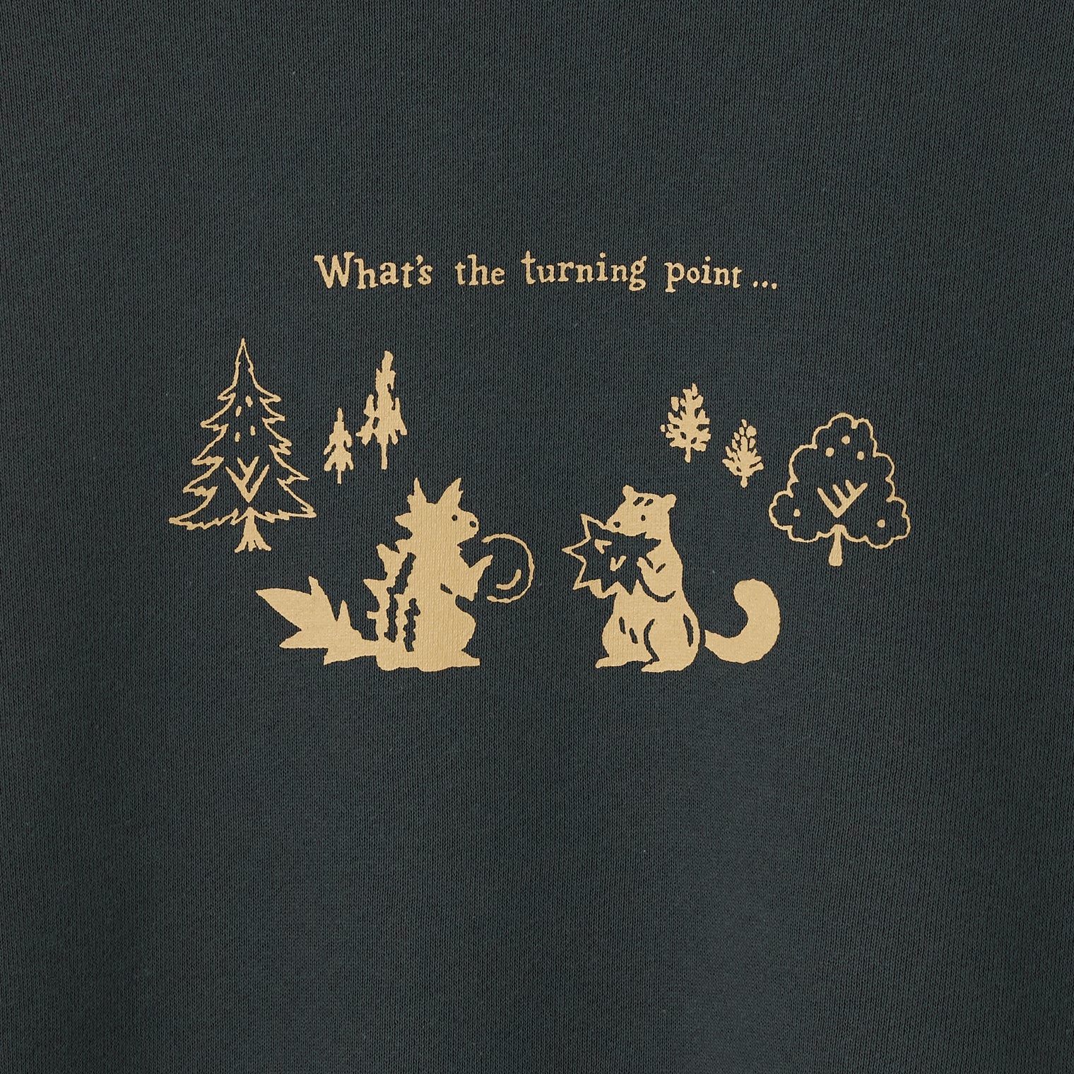 "ギザギザのくるみを食べるリス" 構文木スウェット (企画:東言) バーガンディ レッド グリーン ダークグレー 言語学 構文解析 QuizKnock クイズノック 秋冬 レディース メンズ 人気 おしゃれ 20代 30代 - QurioStore QurioS