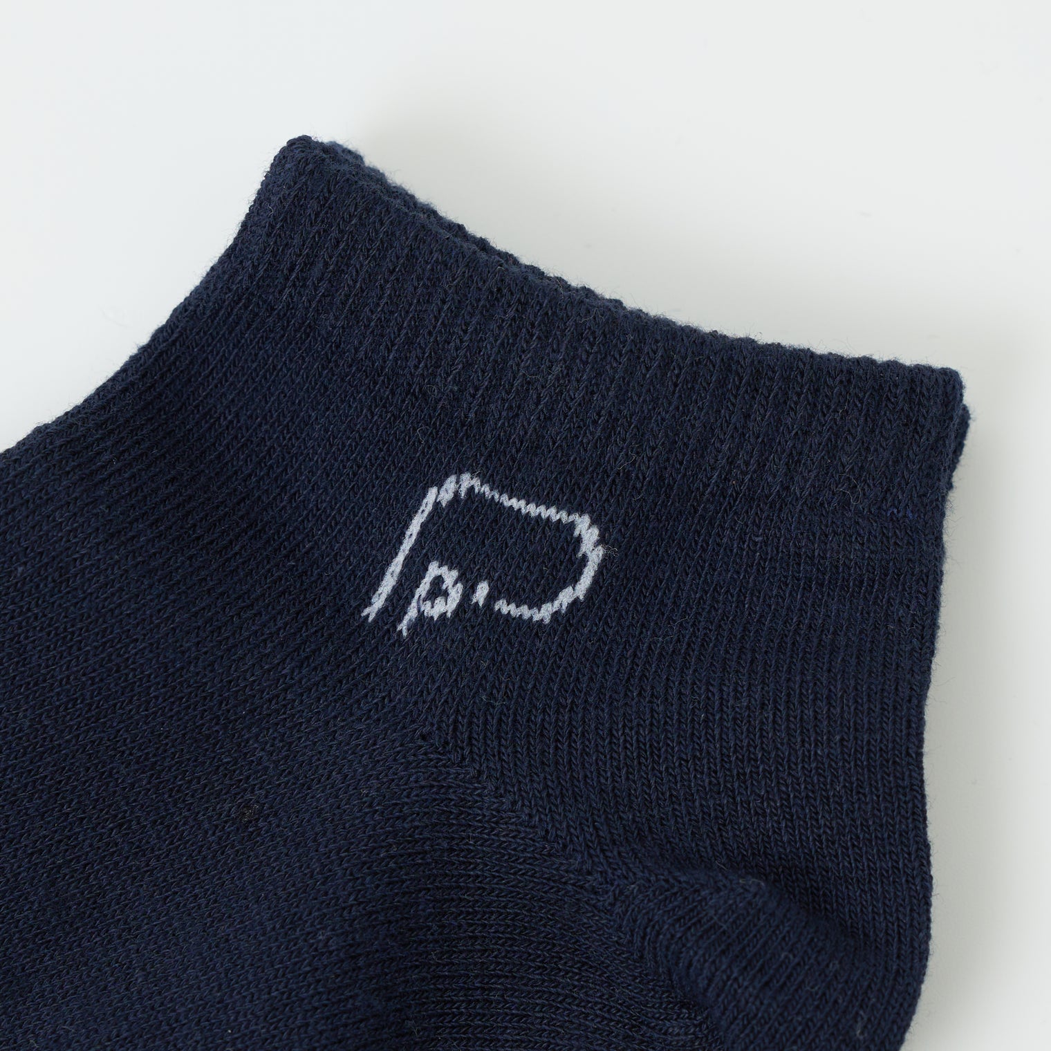 "点P" 靴下 ネイビー ブラック 数学 問題 スニーカーソックス くるぶし アンクル - QurioStore QurioS