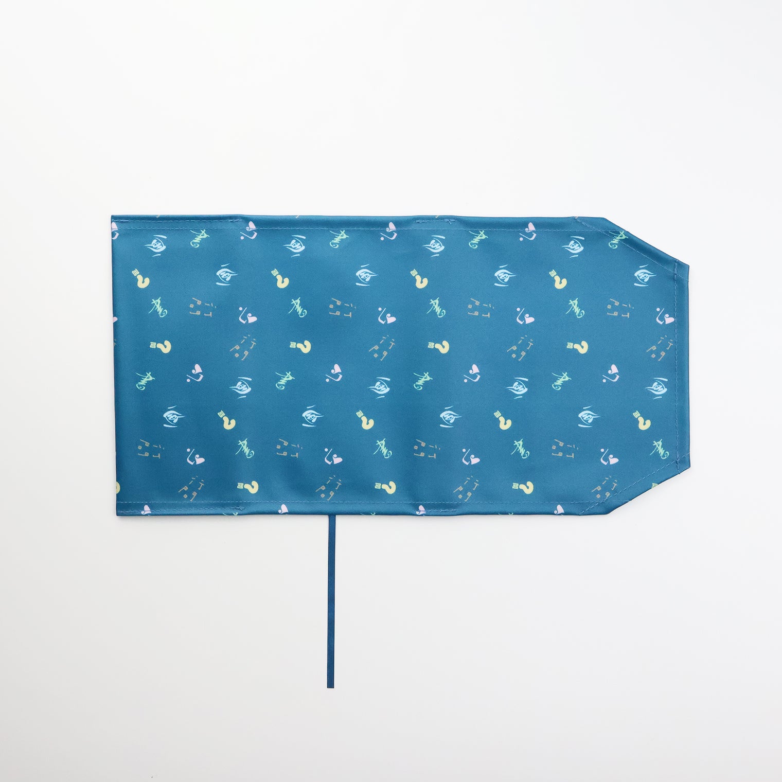 "読むもの" ブックカバー グリーン レッド 文学 小説 文庫本 PVC加工 汚れにくい おしゃれ 布 - QurioStore QurioS