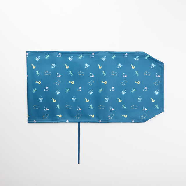 "読むもの" ブックカバー グリーン レッド 文学 小説 文庫本 PVC加工 汚れにくい おしゃれ 布 - QurioStore QurioS