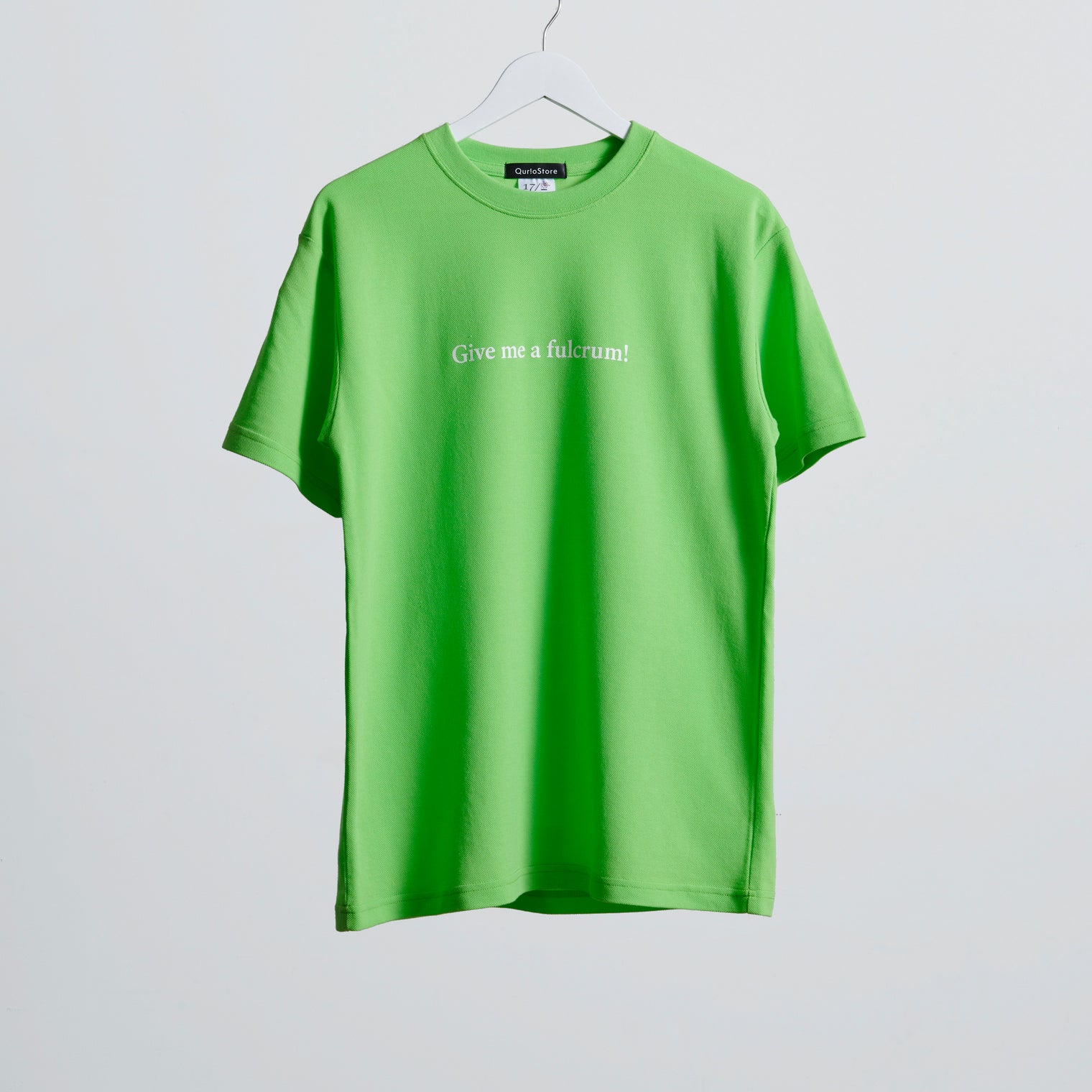 "支点をよこせ!" ドライ素材Tシャツ