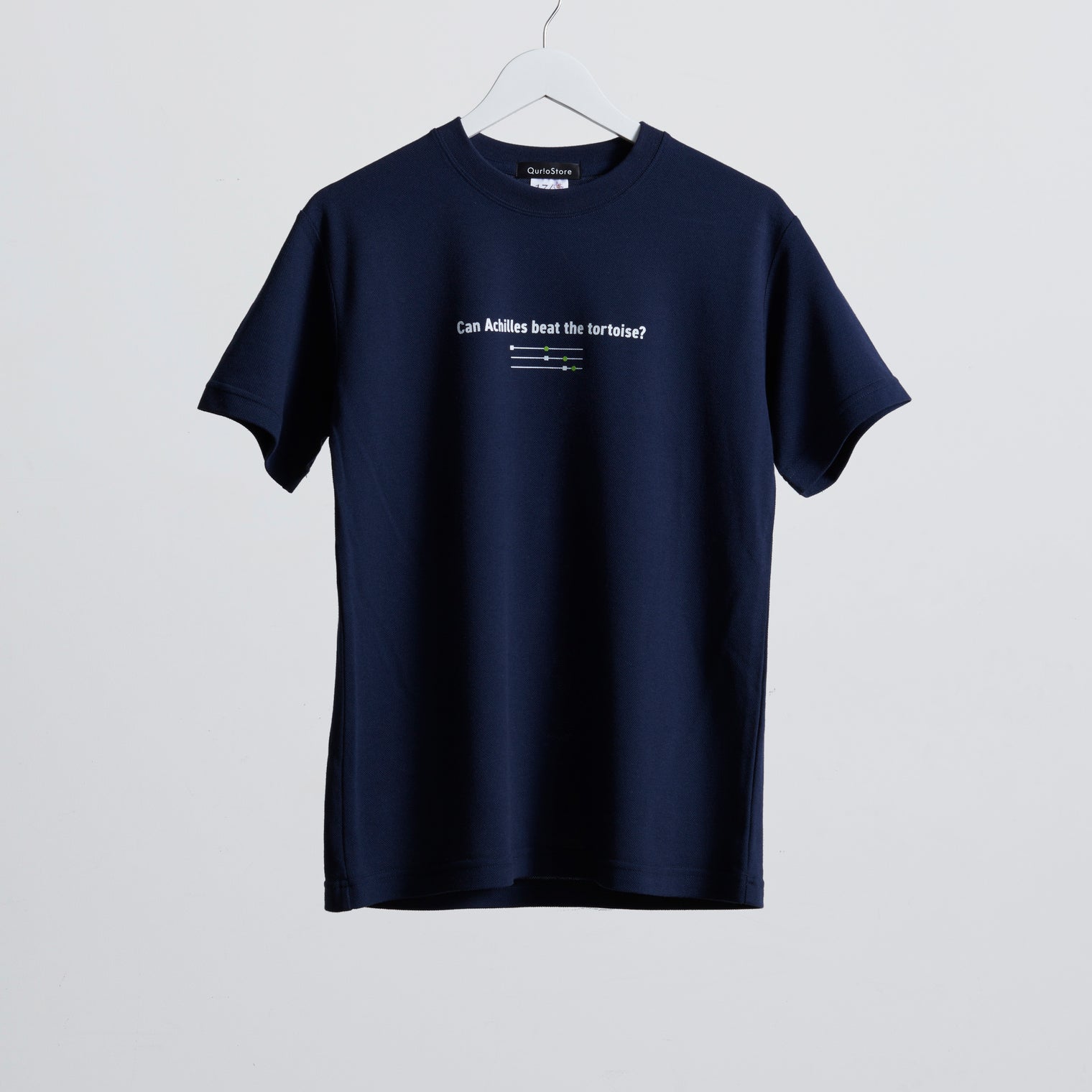 "追いついてみろ!" ドライ素材Tシャツ