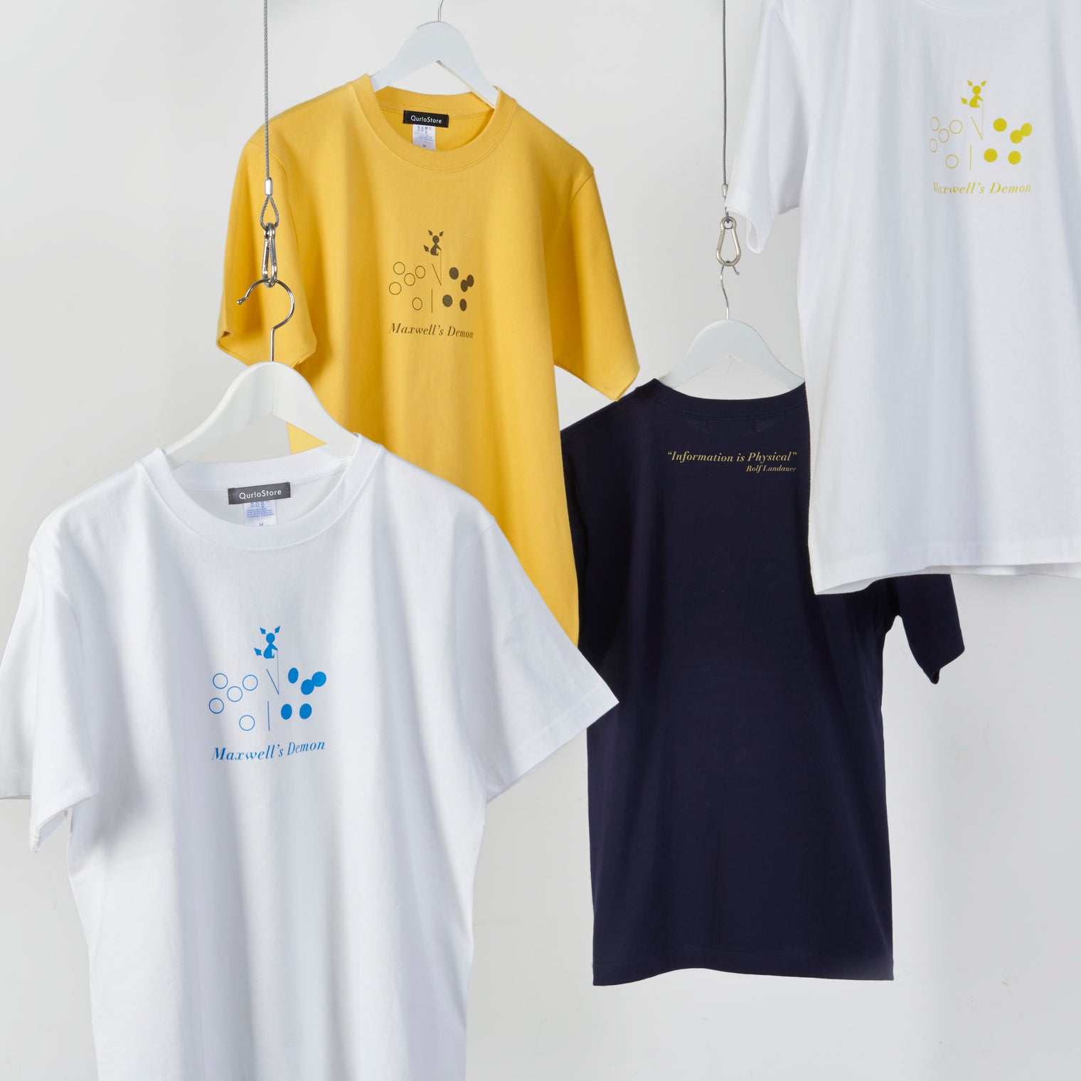 "マクスウェルの悪魔" Tシャツ