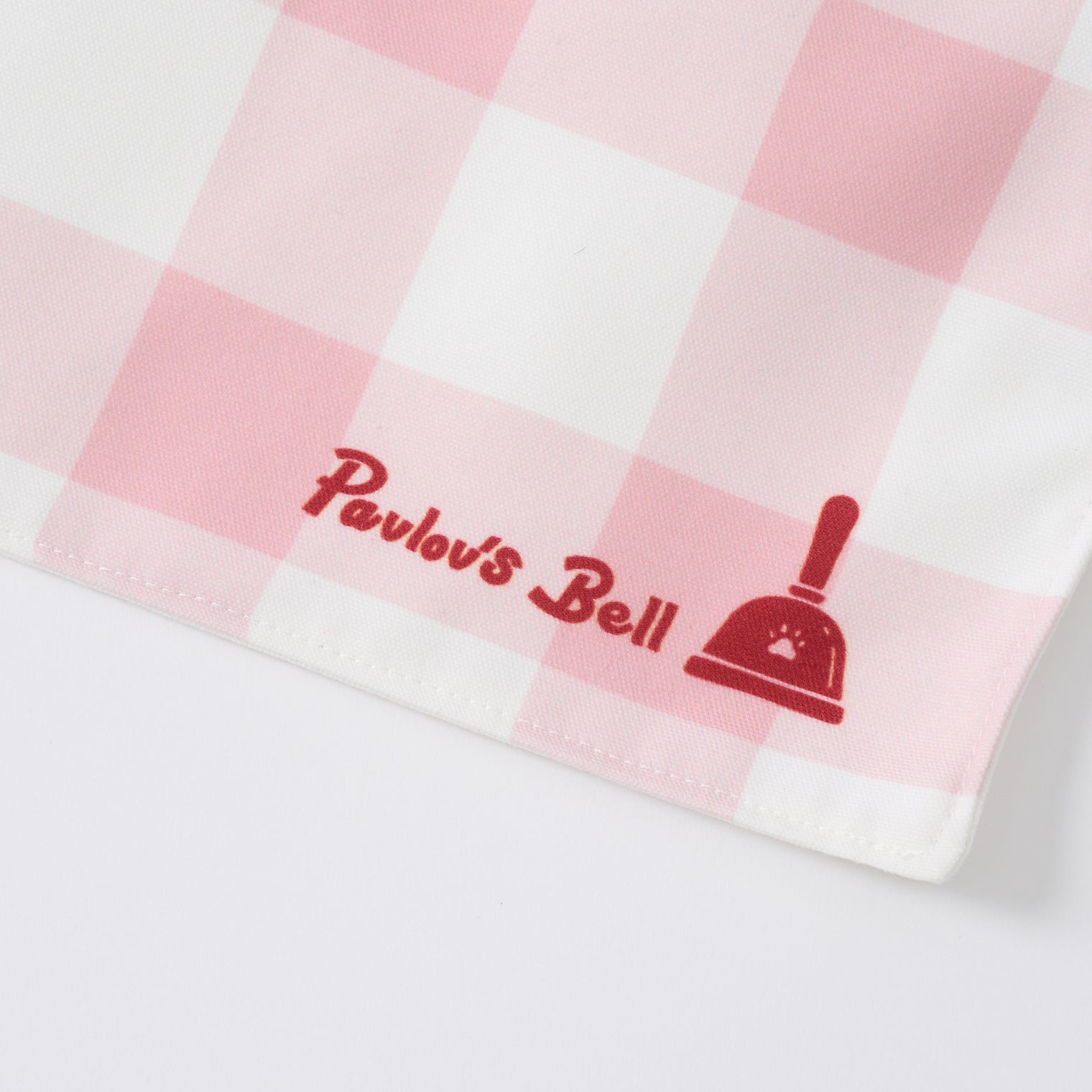 "Pavlov’s Bell" おいしい予感ランチョンマット レッド ブルー 生理学 プレースマット 犬 ベル パブロフ 食事 - QurioStore QurioS