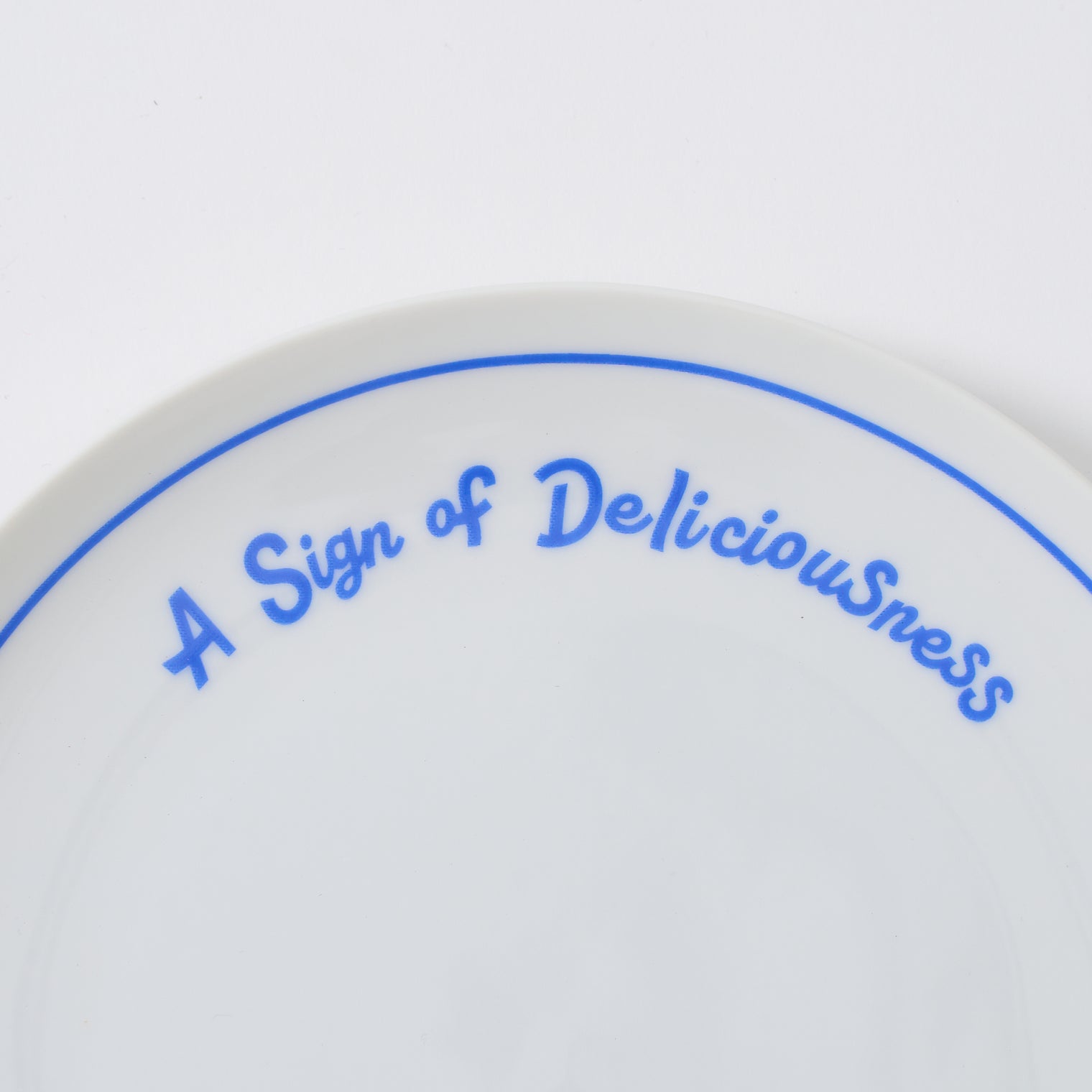 "Pavlov’s Bell" おいしい予感プレート レッド ブルー 生理学 プレート 犬 ベル パブロフ 食器 平皿 - QurioStore QurioS