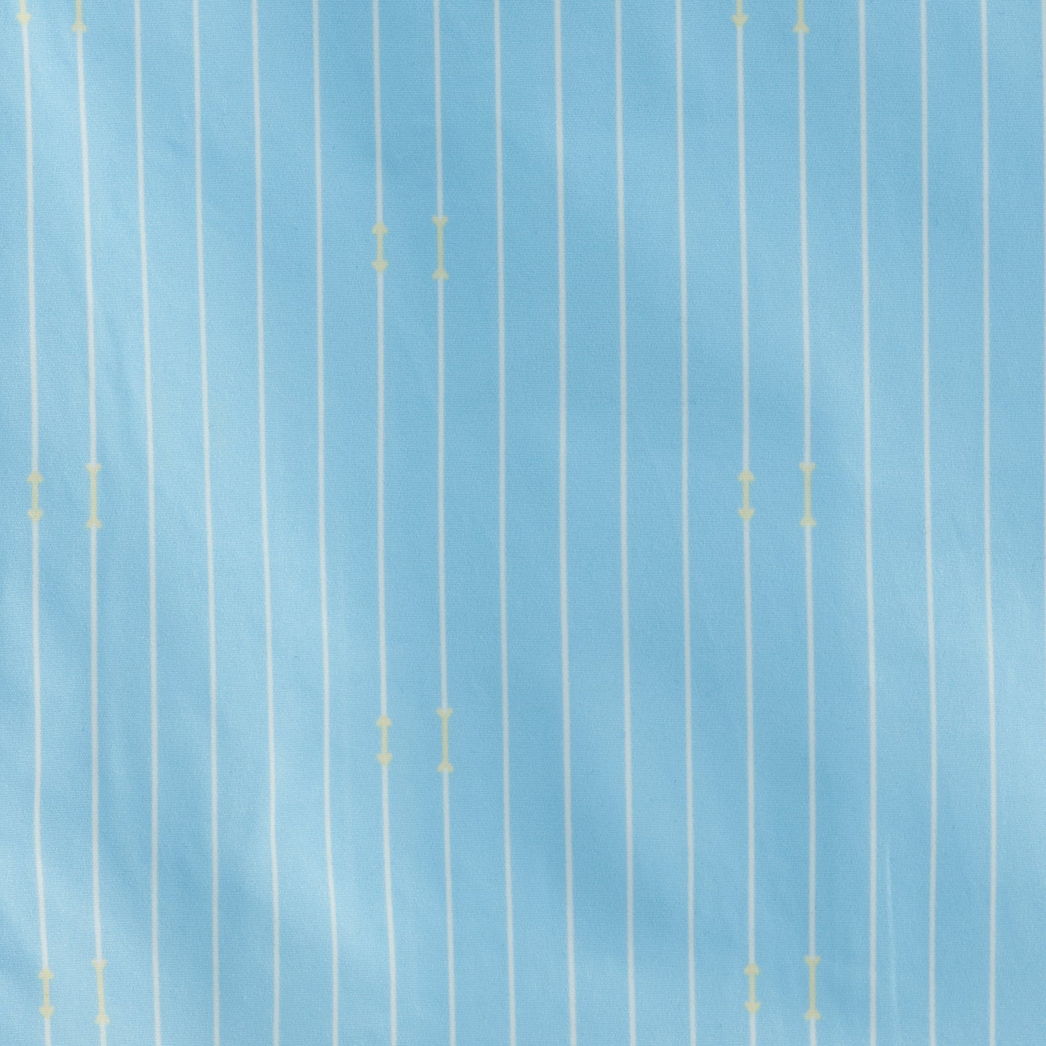 "ミュラー゠リヤー" ストライプシャツ ブルー 社会学 心理学 錯視 矢羽 - QurioStore QurioS