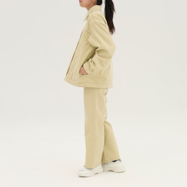 "Delta Q" ジャケット ブラウン アイボリー 熱力学 断熱 レディース メンズ 人気 おしゃれ カジュアル 秋 冬 - QurioStore QurioS