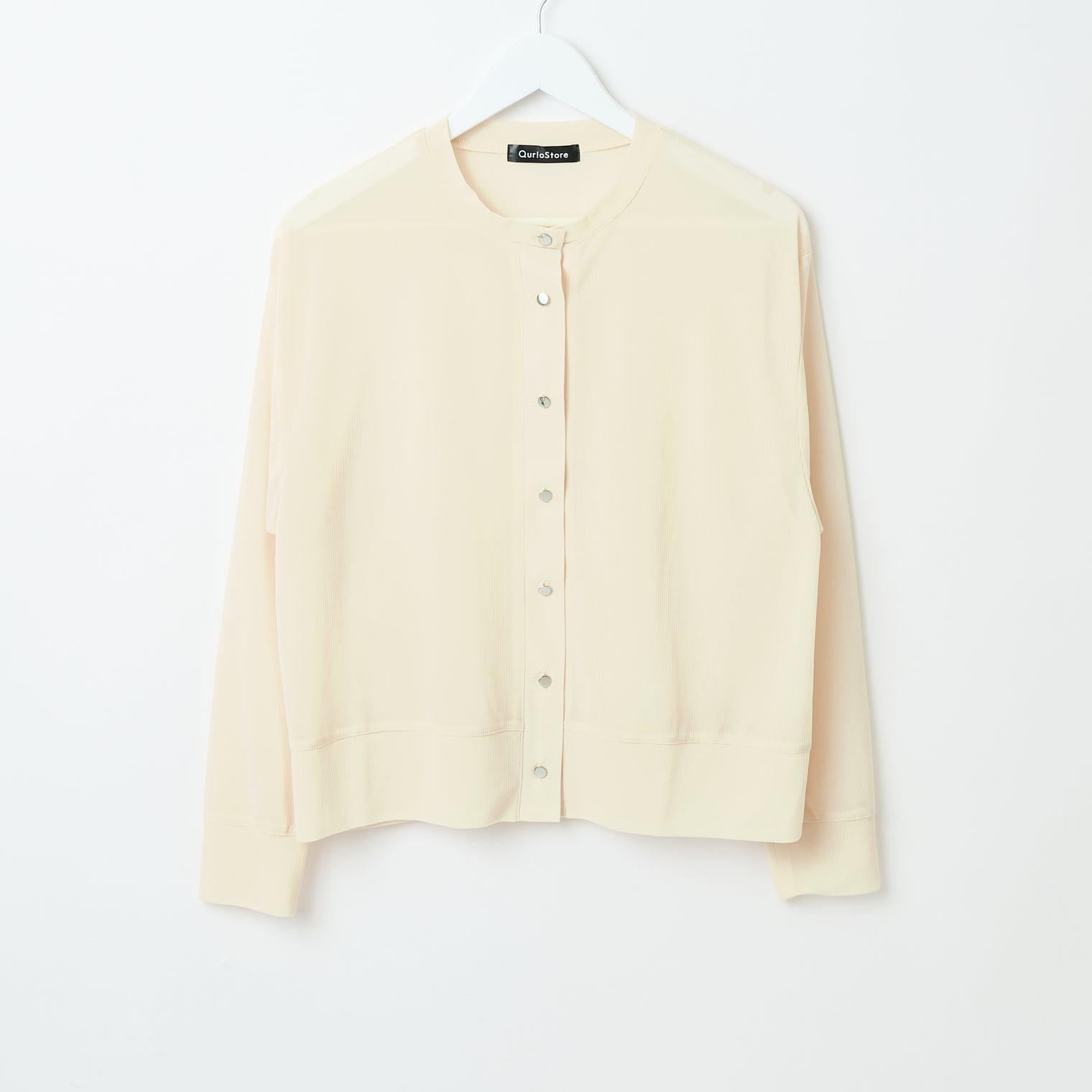 "点P" シアーカーディガン アイボリー 数学 問題 冷房 寒暖差 羽織りもの きれいめ 春夏 - QurioStore QurioS