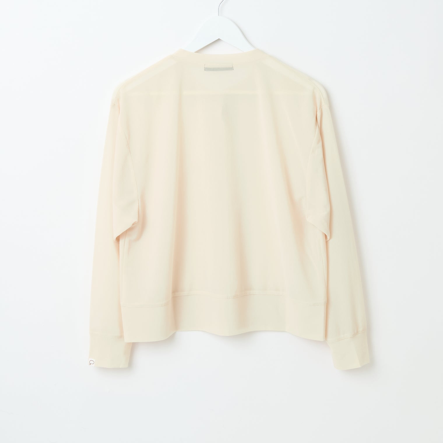 "点P" シアーカーディガン アイボリー 数学 問題 冷房 寒暖差 羽織りもの きれいめ 春夏 - QurioStore QurioS