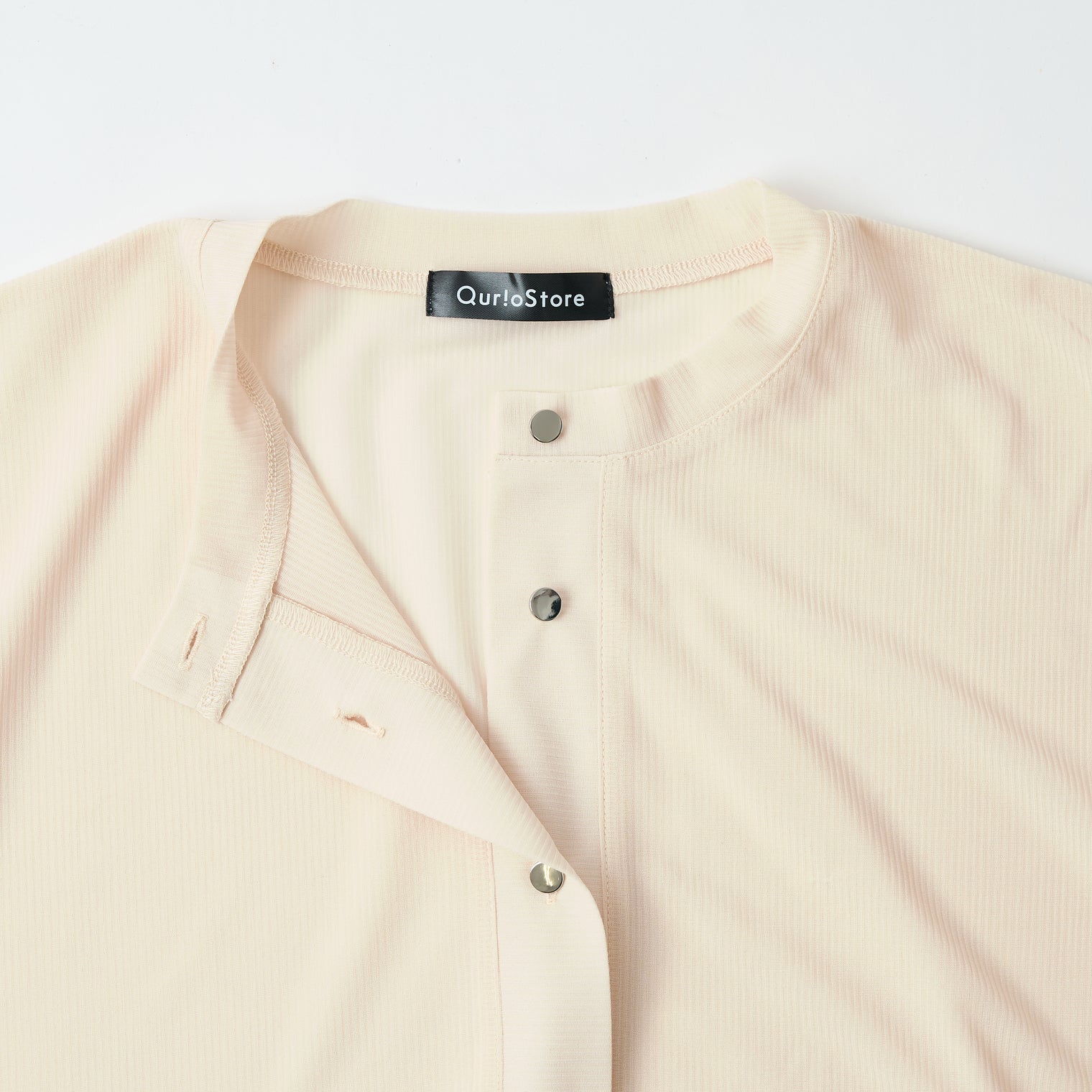 "点P" シアーカーディガン アイボリー 数学 問題 冷房 寒暖差 羽織りもの きれいめ 春夏 - QurioStore QurioS