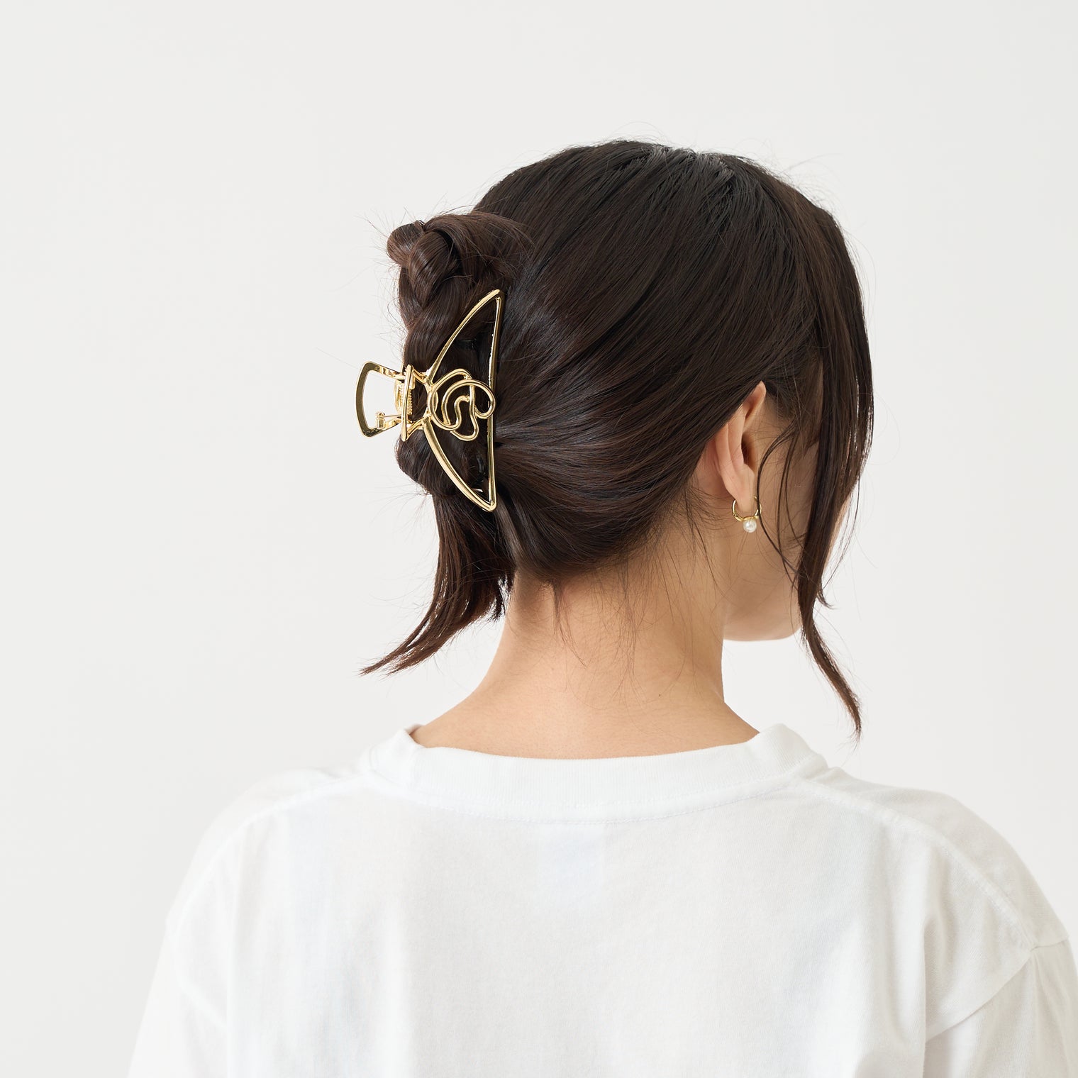 "結び目" バンスクリップ 数学 結び目理論 ヘアピン・ヘアクリップ 結び目 バンスクリップ クイズノック グッズ レディース メンズ 人気 おしゃれ 20代 30代 - QurioStore QurioS
