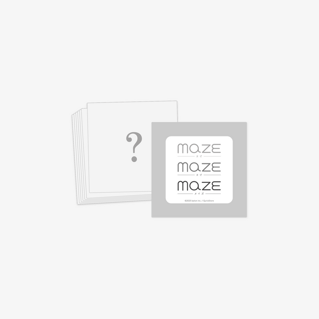 maze maze maze(まぜまぜメイズ) ホワイト 謎解き 芸術・エンターテイメント 中級者 パズル ナゾロック グッズ 謎 - QurioStore NazoLock