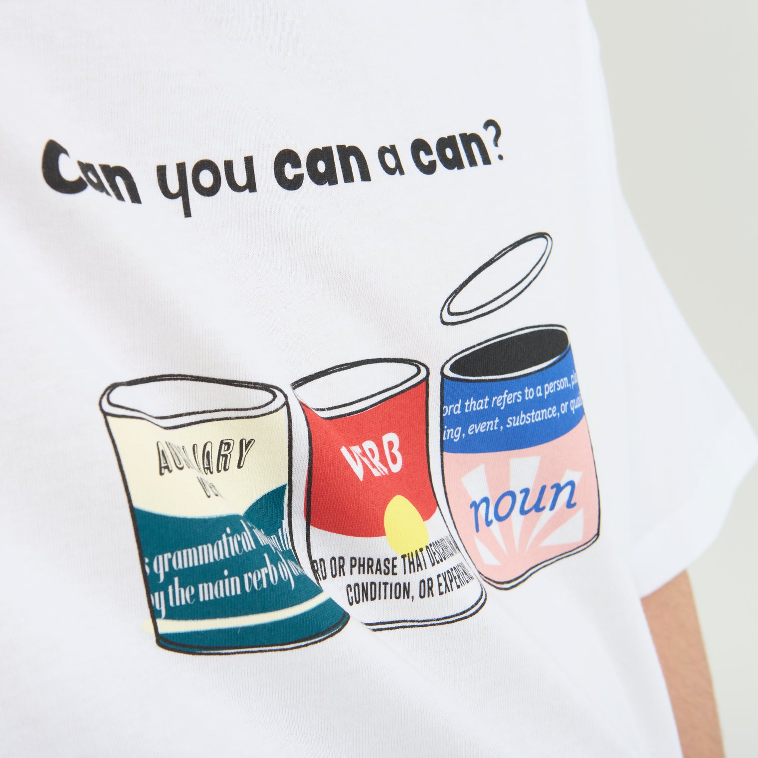 "Can" Tシャツ