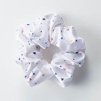 "Torus" シュシュ アイボリー 数学 位相幾何学 シュシュ アルファベット トーラス レディース 人気 おしゃれ 20代 30代 - QurioStore QurioS