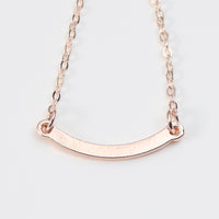 "Catenary" ネックレス ピンクゴールド 数学 カテナリー曲線 数式 - QurioStore QurioS