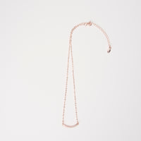 "Catenary" ネックレス ピンクゴールド 数学 カテナリー曲線 数式 - QurioStore QurioS