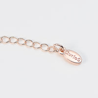 "Catenary" ネックレス ピンクゴールド 数学 カテナリー曲線 数式 - QurioStore QurioS