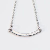 "Catenary" ネックレス シルバー 数学 カテナリー曲線 数式 - QurioStore QurioS