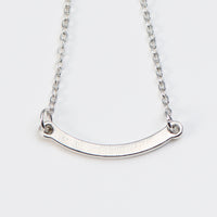 "Catenary" ネックレス シルバー 数学 カテナリー曲線 数式 - QurioStore QurioS