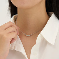 "Catenary" ネックレス シルバー 数学 カテナリー曲線 数式 - QurioStore QurioS