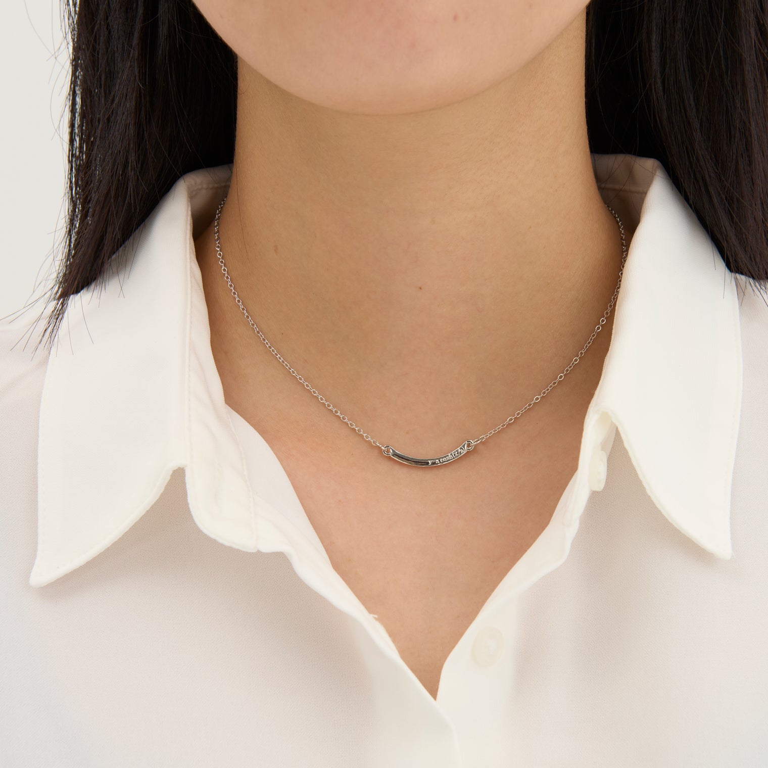 "Catenary" ネックレス シルバー 数学 カテナリー曲線 数式 - QurioStore QurioS