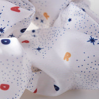 "Torus" シュシュ アイボリー 数学 位相幾何学 シュシュ アルファベット トーラス レディース 人気 おしゃれ 20代 30代 - QurioStore QurioS