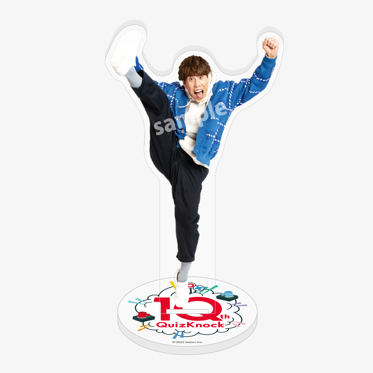 QuizKnock10周年 すごろくコマ 〜QKあるある〜 レッド 芸術・エンターテイメント アクリルスタンド クイズノック アクスタ - QurioStore QuizKnock