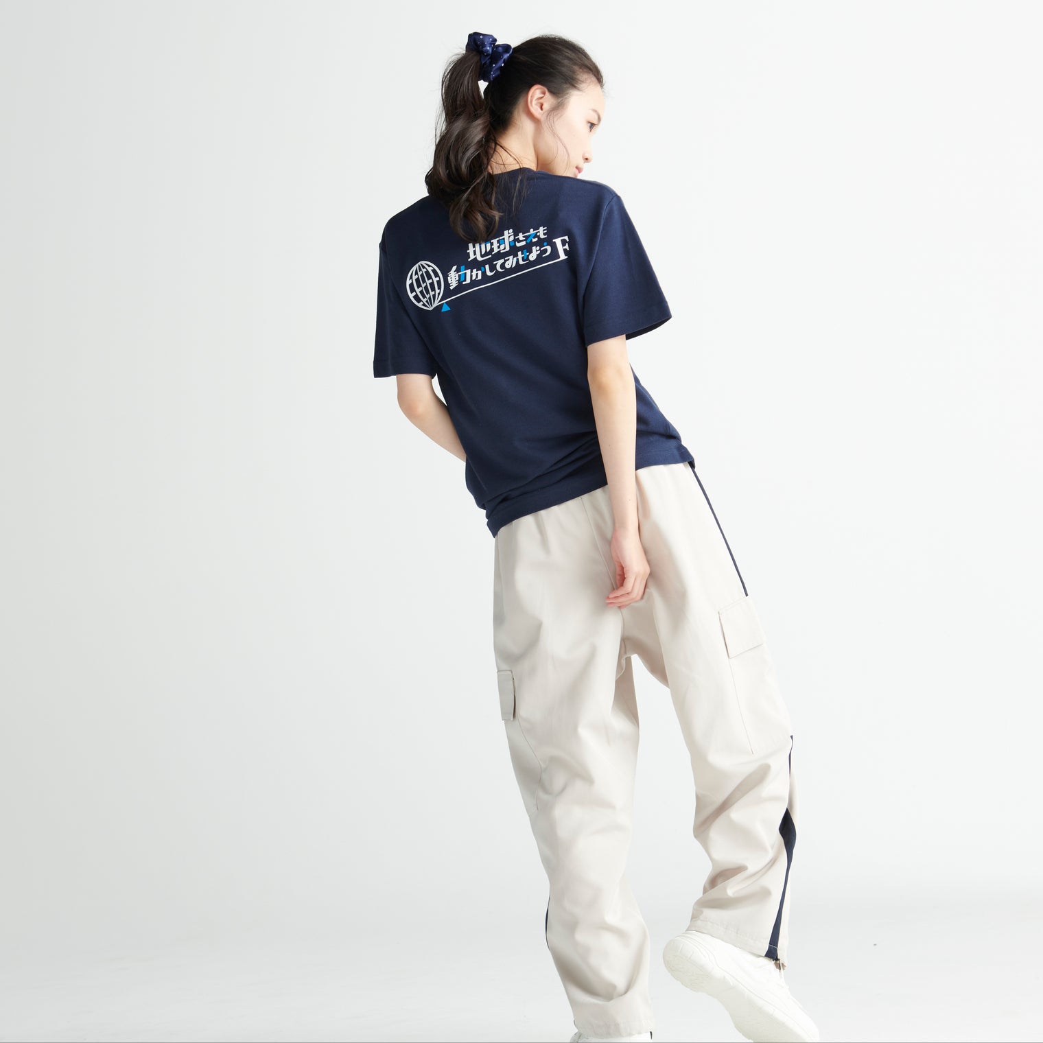 "支点をよこせ！" ドライ素材Tシャツ