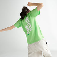 "追いついてみろ！" ドライ素材Tシャツ