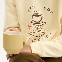 "テンセグリティ" スウェット バーガンディ アイボリー ネイビー 物理 力学 構造 トレーナー コーヒーカップ レディース メンズ 人気 おしゃれ かわいい おすすめ 秋 冬 - QurioStore QurioS