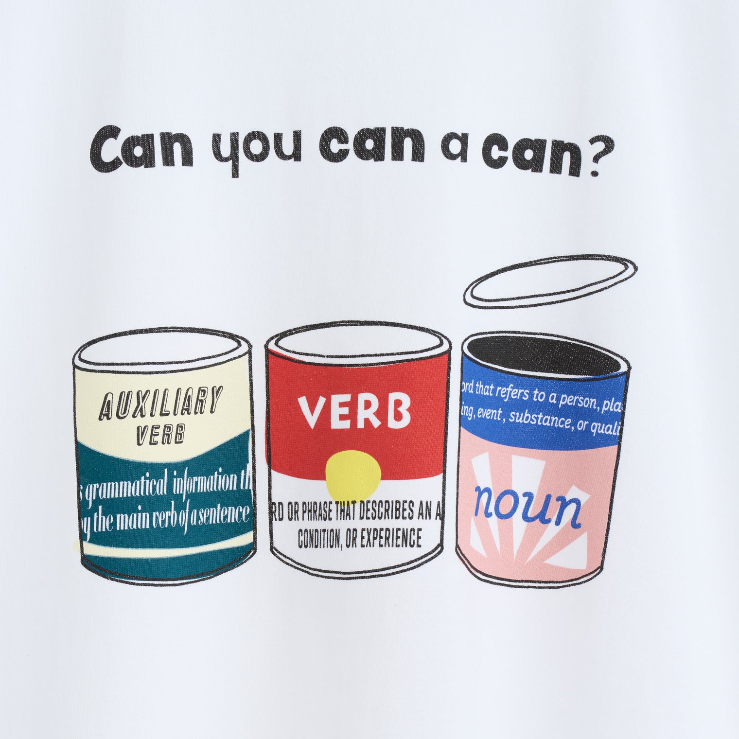 "Can" Tシャツ
