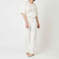 "つるかめ算（代理）" Tシャツ アイボリー ブラック ホワイト 数学 算数 ペンギン シロクマ 動物 レディース メンズ 人気 おしゃれ 20代 30代 - QurioStore QurioS