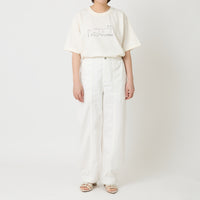 "つるかめ算（代理）" Tシャツ アイボリー ブラック ホワイト 数学 算数 ペンギン シロクマ 動物 レディース メンズ 人気 おしゃれ 20代 30代 - QurioStore QurioS