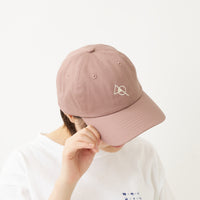 "cap"キャップ スモーキーモーブ ピンク 数学 積集合 帽子 刺繍 - QurioStore QurioS