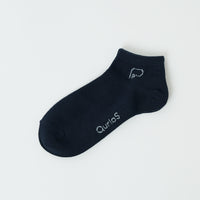 "点P" 靴下 ネイビー ブラック 数学 問題 スニーカーソックス くるぶし アンクル - QurioStore QurioS