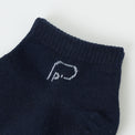 "点P" 靴下 ネイビー ブラック 数学 問題 スニーカーソックス くるぶし アンクル - QurioStore QurioS