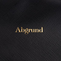 "深淵" ポーチ ブラック 哲学 ニーチェ 善悪の彼岸 メイク トラベル 旅行 かわいい メンズ おしゃれ おもしろい プレゼント - QurioStore QurioS