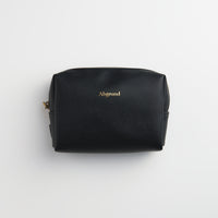 "深淵" ポーチ ブラック 哲学 ニーチェ 善悪の彼岸 メイク トラベル 旅行 かわいい メンズ おしゃれ おもしろい プレゼント - QurioStore QurioS