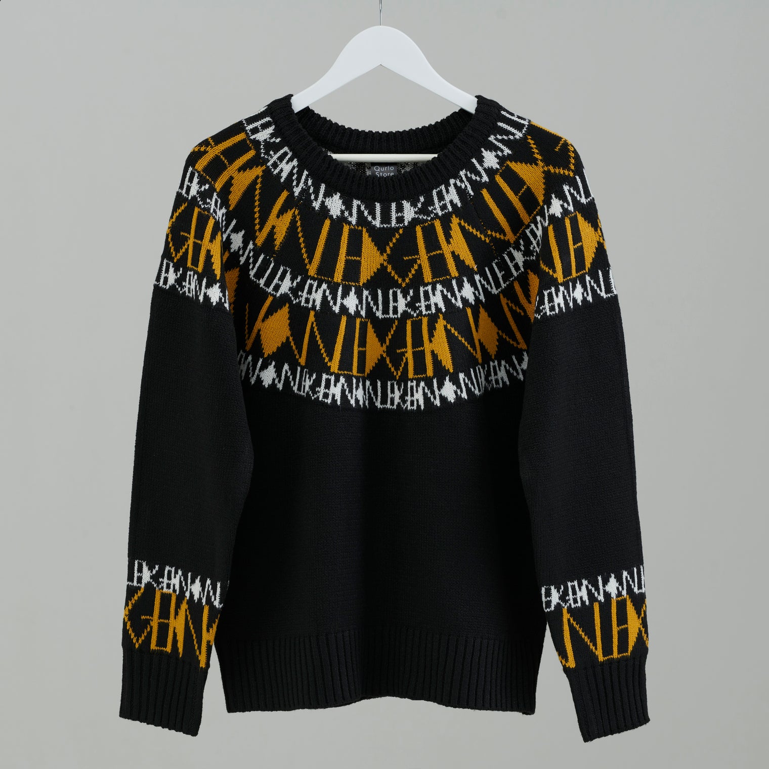 "Knowledge" ニットプルオーバー