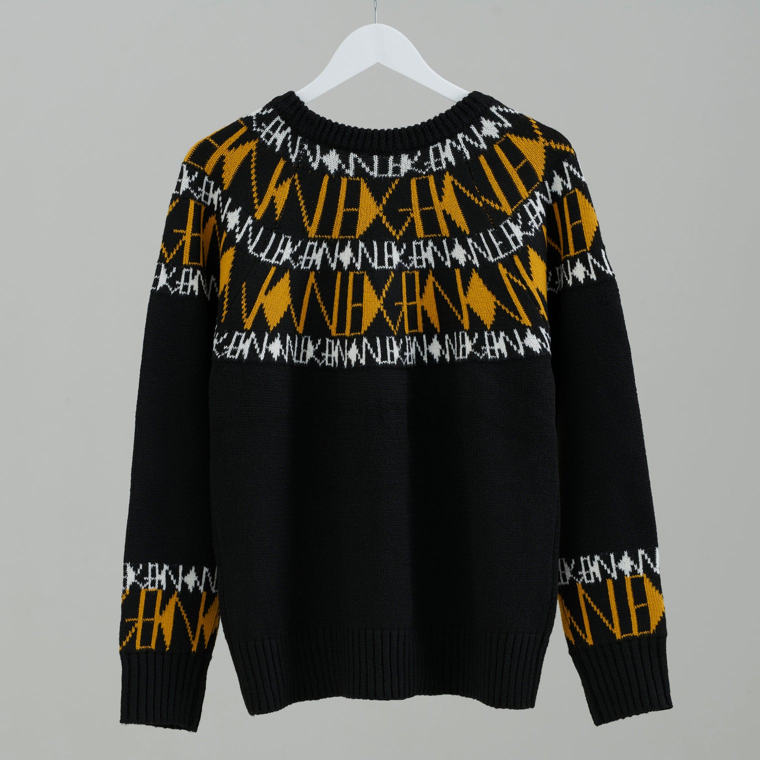 "Knowledge" ニットプルオーバー