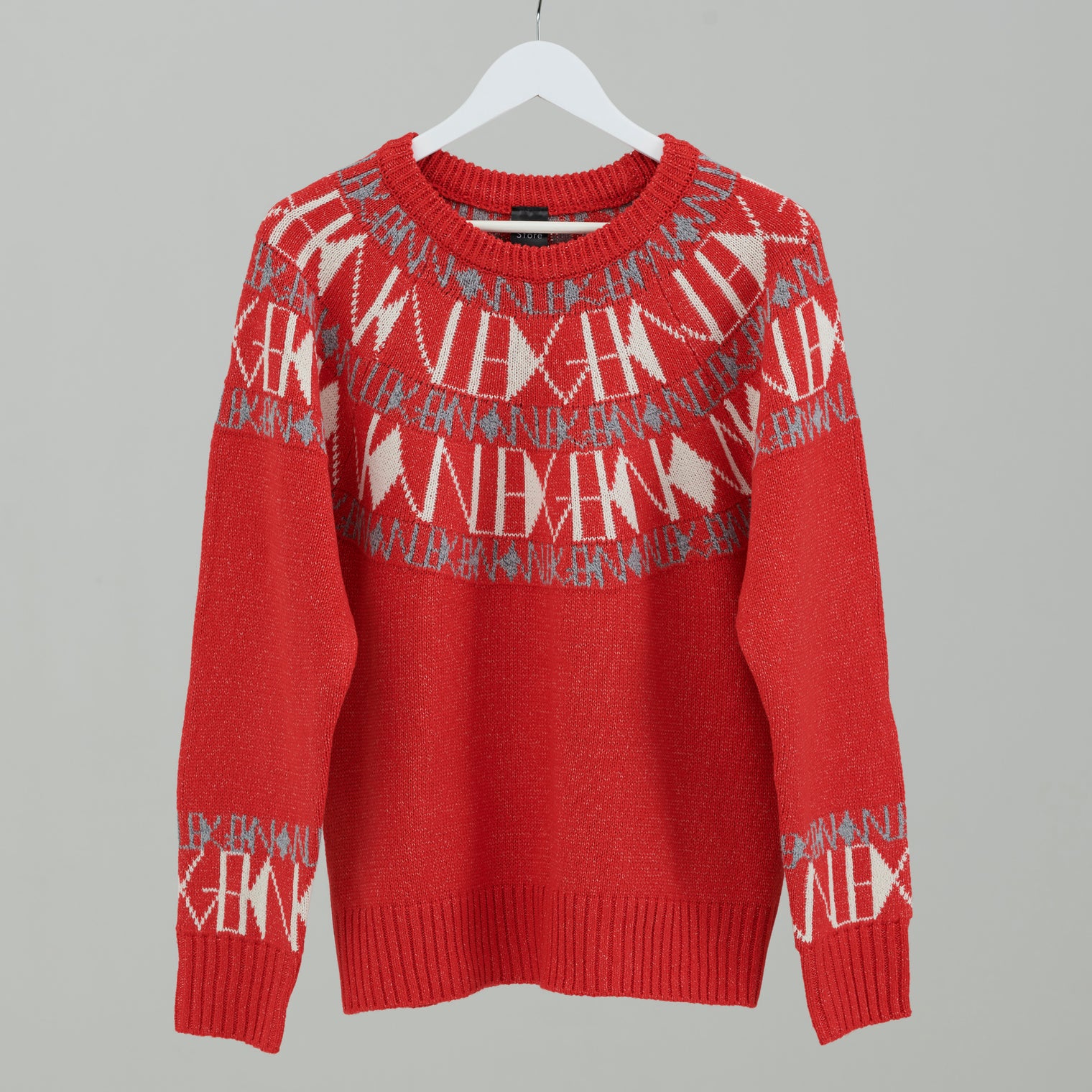 "Knowledge" ニットプルオーバー